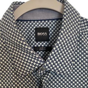 BOSS Hugo Boss Men’s Slim Fit Stretch Shirt M